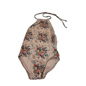 PEEK Girl's Feather 4 Arrow NORDSTROM One Piece Flower Swimsuit SIZE‎ 6/7